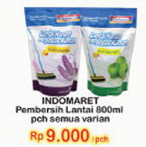 Promo Harga INDOMARET Pembersih Lantai All Variants 800 ml - Indomaret