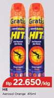 Promo Harga HIT Aerosol Orange 415 ml - TIP TOP