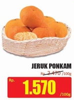 Promo Harga Jeruk Ponkam per 100 gr - Hari Hari