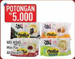 Promo Harga WEIWANG Mini Pao All Variants - Hypermart