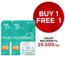 Promo Harga YOUVIT MultiMum 7 pcs - Watsons