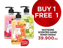 Promo Harga WATSONS Cream Hand 500 ml - Watsons