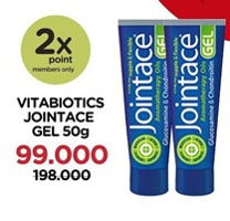 Promo Harga VITABIOTICS Jointace Gel 50 gr - Watsons