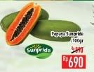 Promo Harga Pepaya per 100 gr - Hypermart