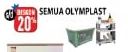 Promo Harga OLYMPLAST Products - Hypermart