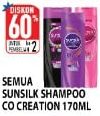 Promo Harga SUNSILK Shampoo 170 ml - Hypermart