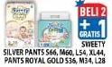 Promo Harga SWEETY SWEETY Silver Pants/Gold Pants - Hypermart
