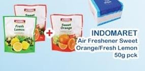 Promo Harga INDOMARET Air Freshener Orange, Lemon 50 gr - Indomaret