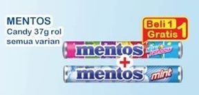 Promo Harga MENTOS Candy All Variants 37 gr - Indomaret