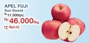 Promo Harga Apel Fuji Sun Sweet - Indomaret