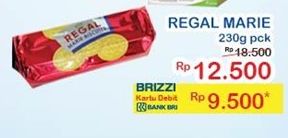 Promo Harga REGAL Marie 230 gr - Indomaret