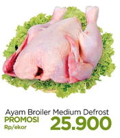 Promo Harga Ayam Broiler Medium Defrost - Carrefour