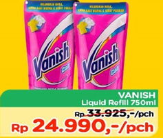 Promo Harga VANISH Penghilang Noda Cair 750 ml - TIP TOP