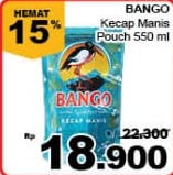 Promo Harga BANGO Kecap Manis 550 ml - Giant