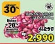Promo Harga Bawang Merah Gelar per 100 gr - Giant