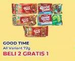Promo Harga GOOD TIME Cookies Chocochips All Variants 72 gr - Yogya