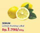 Promo Harga Lemon Lokal per 100 gr - Yogya