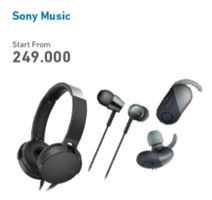 Promo Harga SONY Headphone - Electronic City