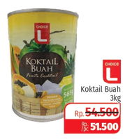 Promo Harga CHOICE L Koktail 3 kg - Lotte Grosir