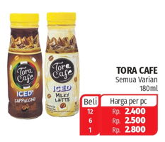 Promo Harga TORABIKA Toracafe Iced Drink All Variants 180 ml - Lotte Grosir