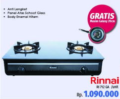 Promo Harga Rinnai Kompor Terbaru Minggu Ini Katalog Lottemart Hemat Id