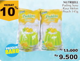 Promo Harga NUTRIJELL Pudding Melon 145 gr - Giant