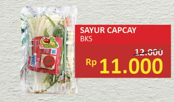 Promo Harga Sayur Capcay Pack - Alfamidi