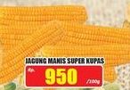 Promo Harga Jagung Manis Kupas Super per 100 gr - Hari Hari