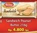 Promo Harga ROMA Sandwich Peanut Butter 216 gr - Hari Hari