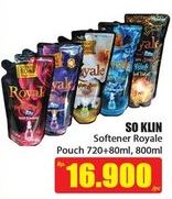 Promo Harga SO KLIN Royale Parfum Collection 800 ml - Hari Hari