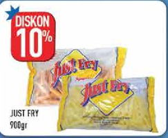 Promo Harga JUST FRY French Fries 900 gr - Hypermart