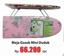 Promo Harga Meja Gosok Mini Duduk - Hari Hari
