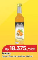 Promo Harga MARJAN Syrup Boudoin Markisa 460 ml - TIP TOP