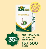 Promo Harga NUTRACARE Enzyme Plus 30 pcs - Watsons