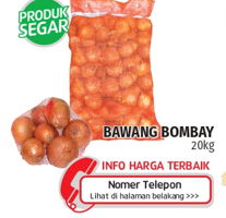 Promo Harga Bawang Bombay per 20 kg - Lotte Grosir