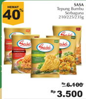 Promo Harga SASA Sasa Tepung Bumbu Serbaguna 210gr/225gr/235gr - Giant