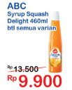 Promo Harga ABC Syrup Squash Delight All Variants 460 ml - Indomaret