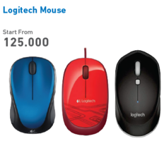 Promo Harga LOGITECH LOGITECH Mouse - Electronic City