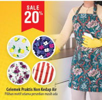 Promo Harga LUCSA Celemek Praktis - TIP TOP