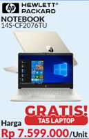 Promo Harga HP 14S-CF2076TU - Courts