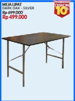 Promo Harga COURTS Meja Lipat - Courts