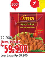 Promo Harga FIESTA Spicy Chick 500 gr - Alfamidi