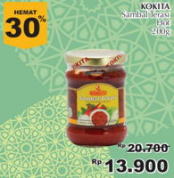 Promo Harga KOKITA Sambal Terasi 200 gr - Giant